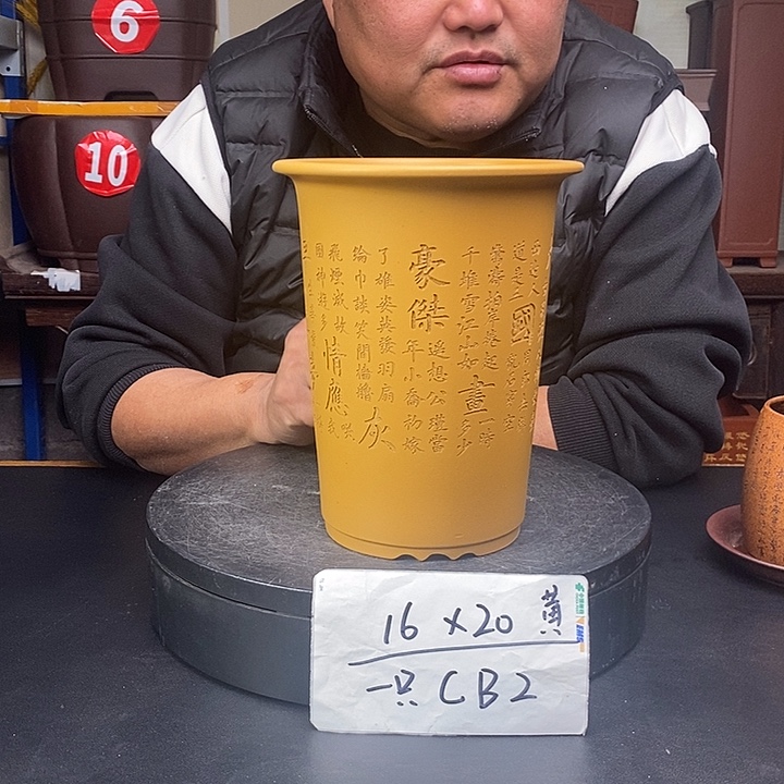 花盆紫砂货号一只CB2