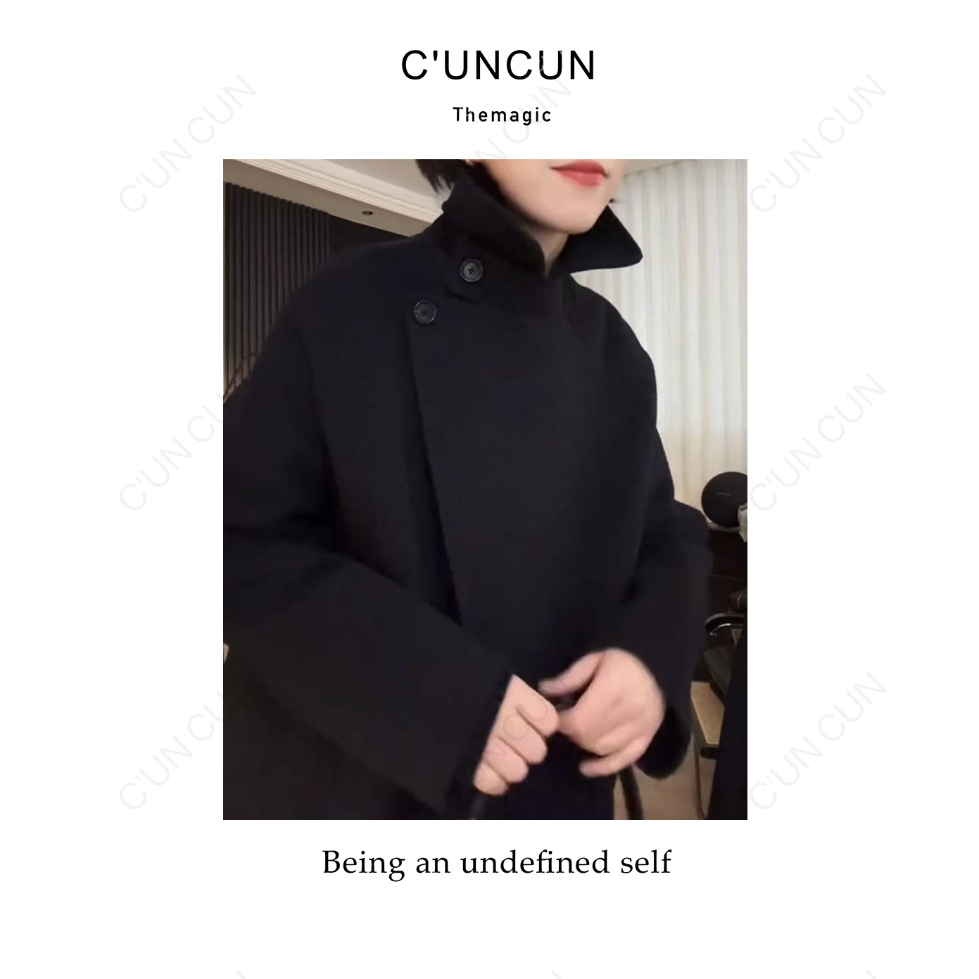 【村村CUNCUN】2025秋冬经典款保暖女士羊绒大衣外套休闲百搭气质