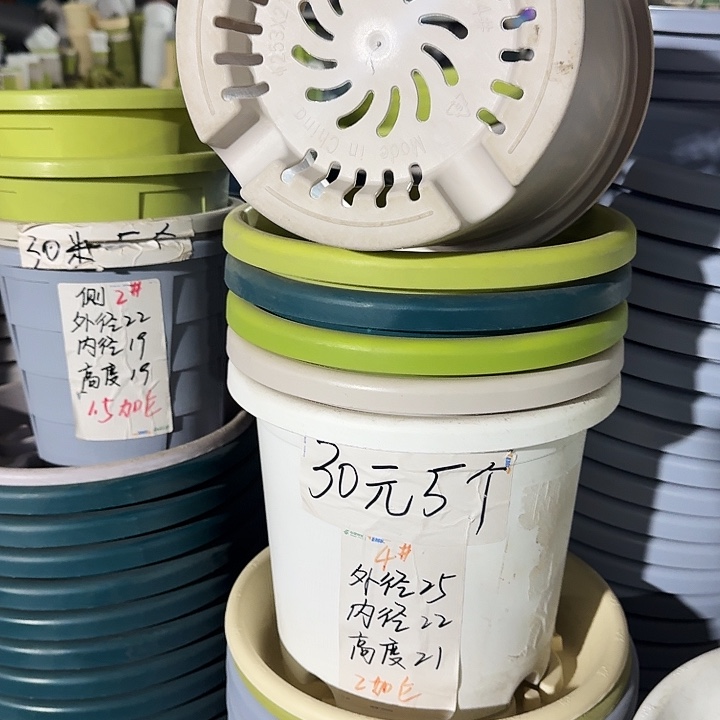 四季4#口径25灰白8个无托