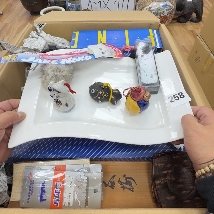 瓷片工艺品摆件瓷器摆件正能量