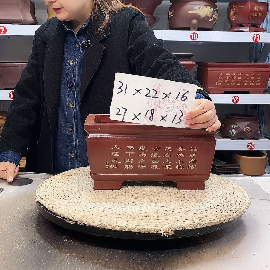 花盆紫砂紫砂花盆