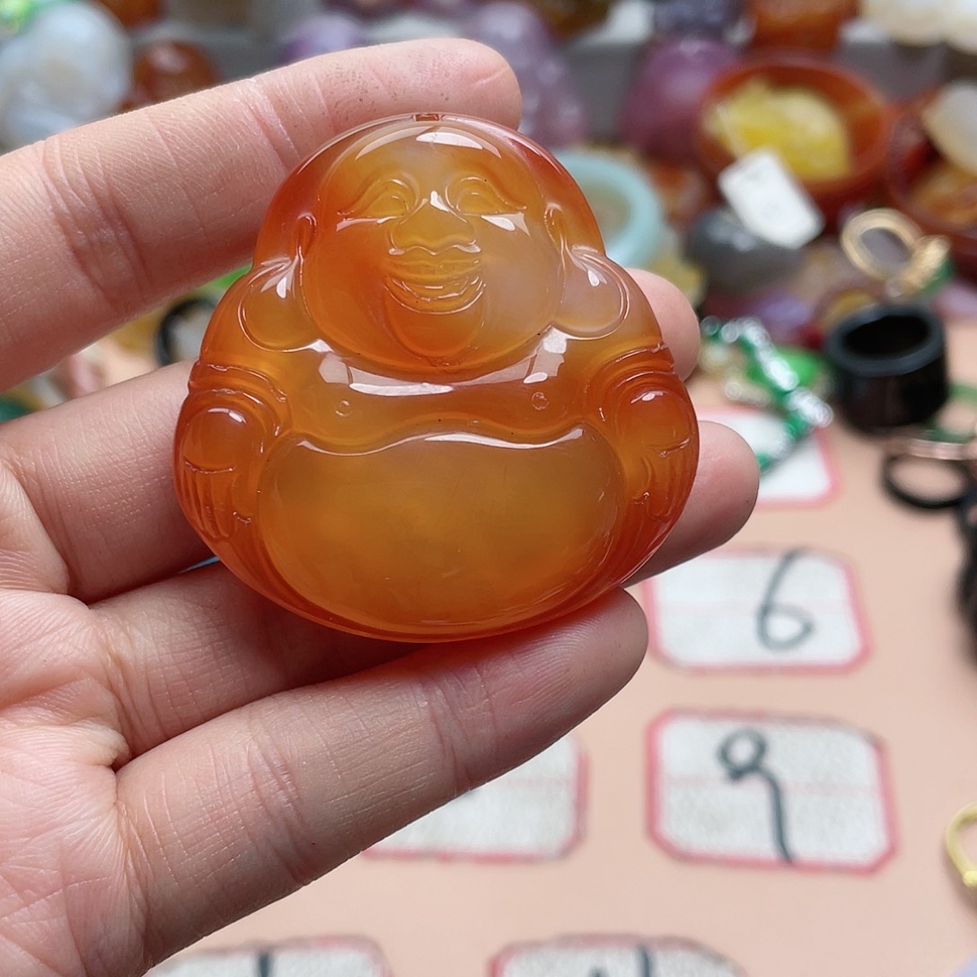 玛瑙/玉髓颈饰合金一*晶