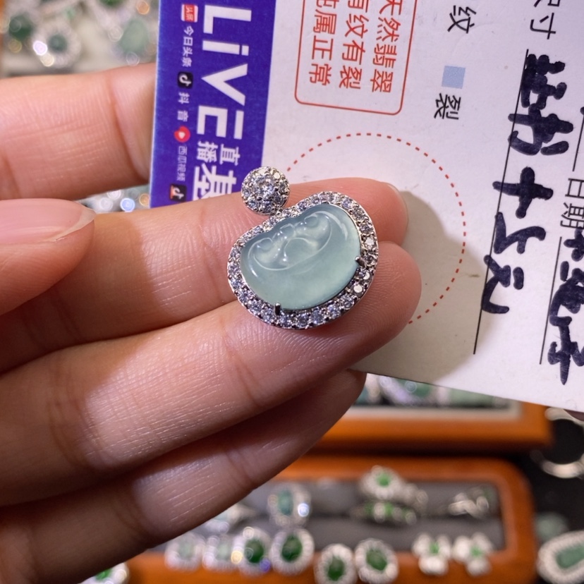 【闪购商品】翡翠颈饰未镶嵌天然
