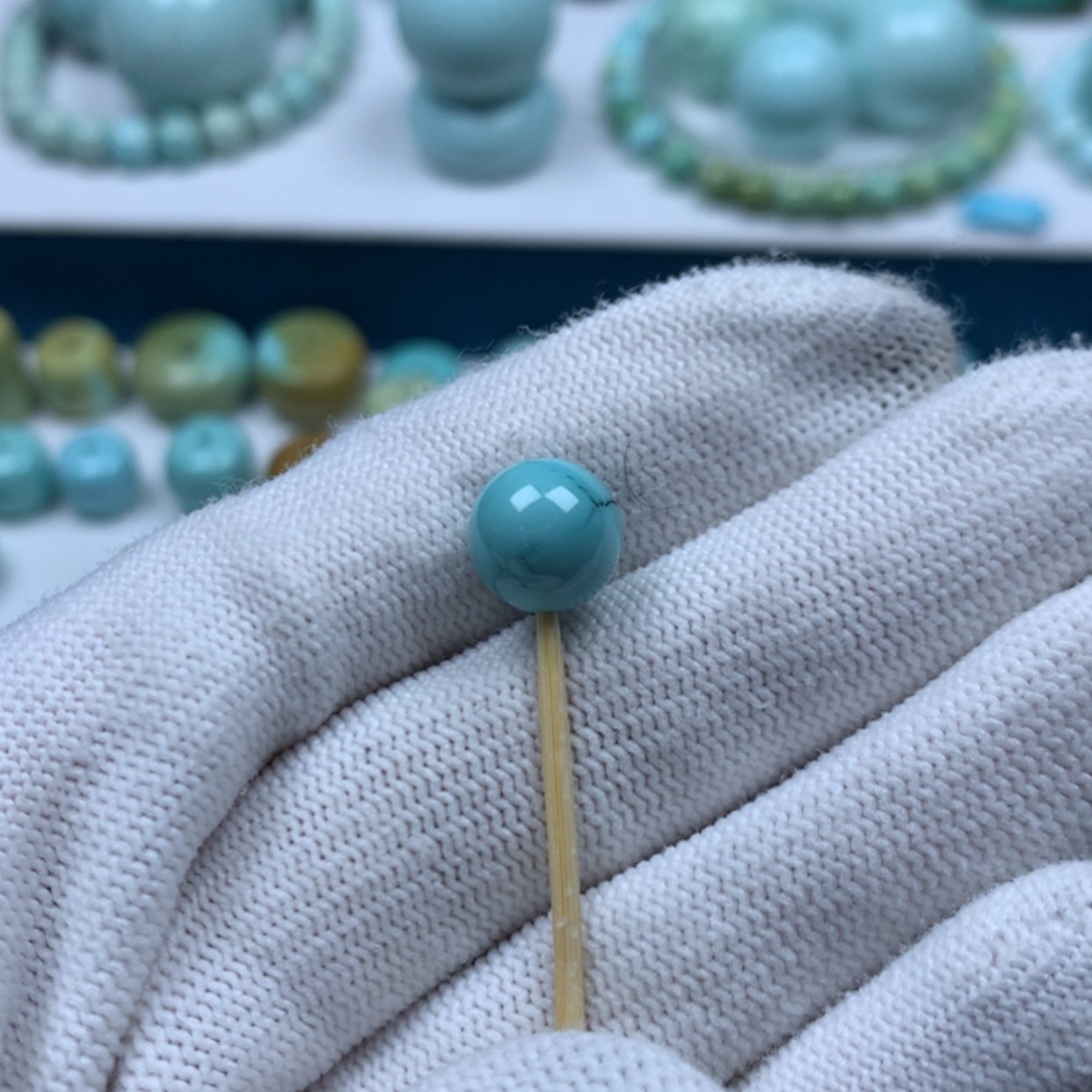 【闪购商品】绿松石珠宝奇石未镶嵌逍***在