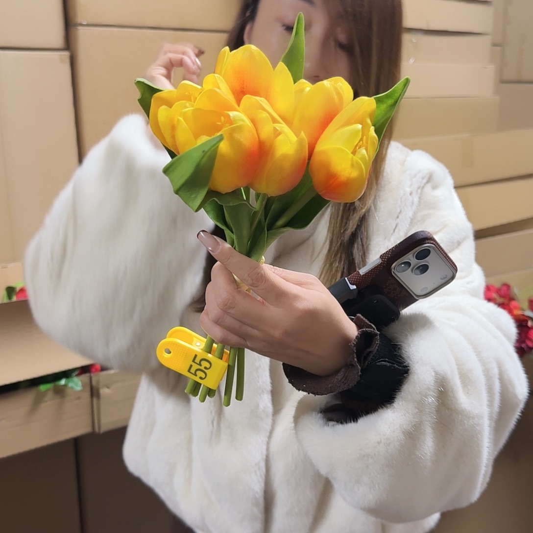 55号「闪购」仿真花，公主请下单