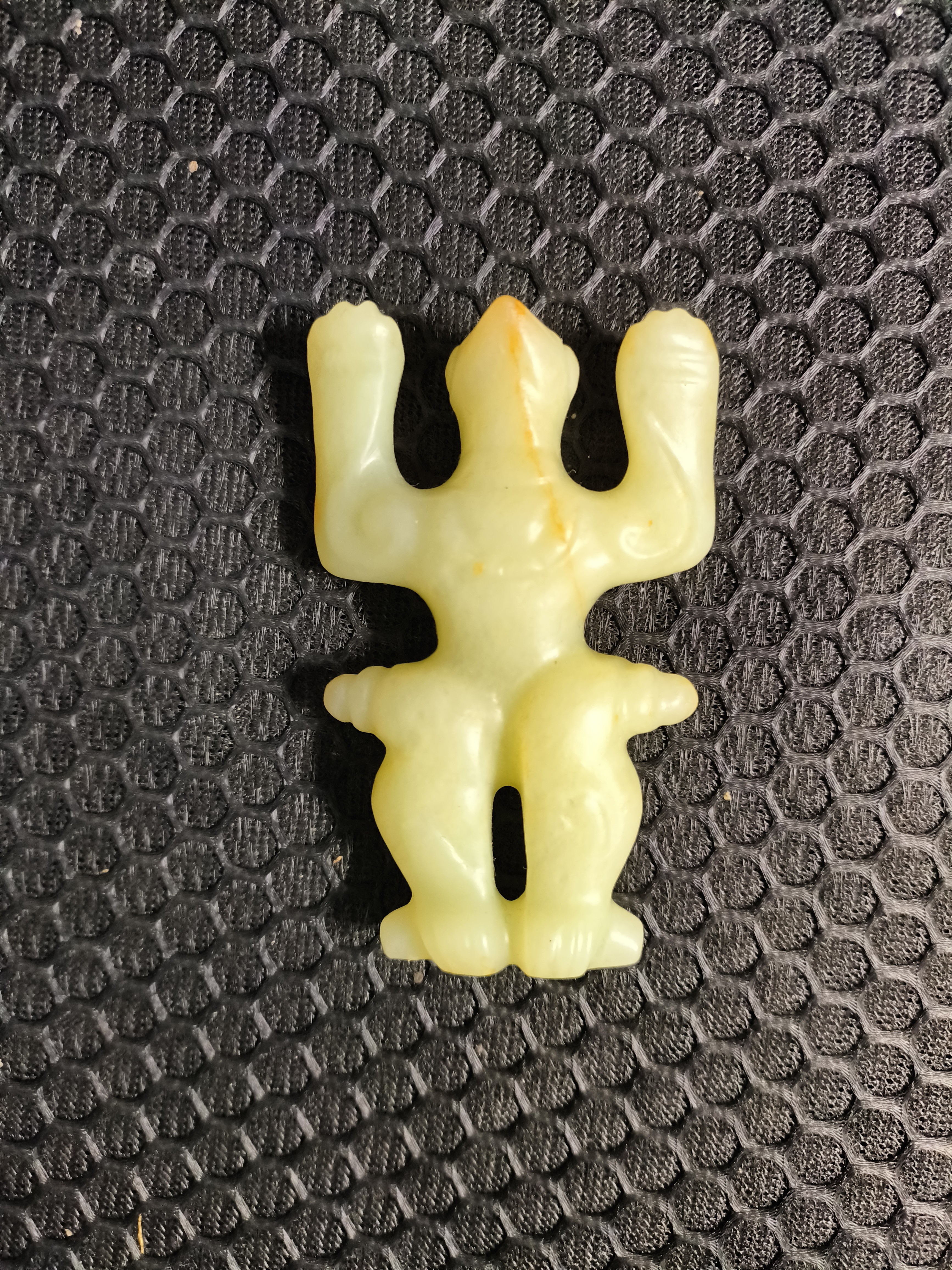 河磨奇石娃人形器型件