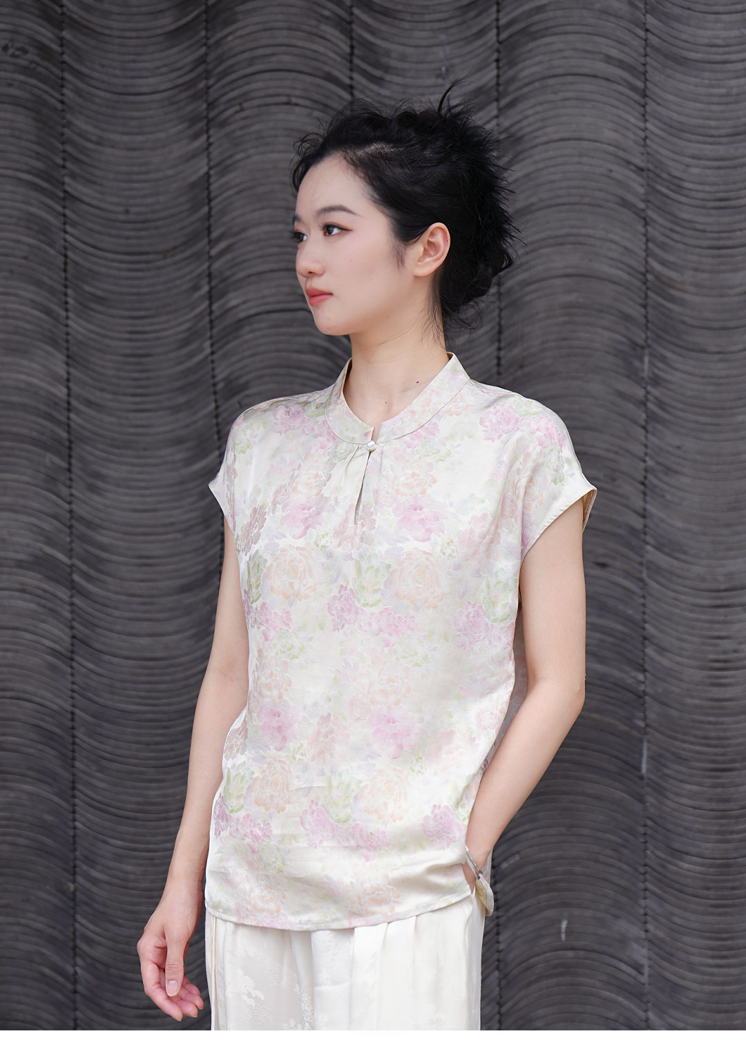 [清芜]2025夏季新款中式国风新款短袖T恤2112