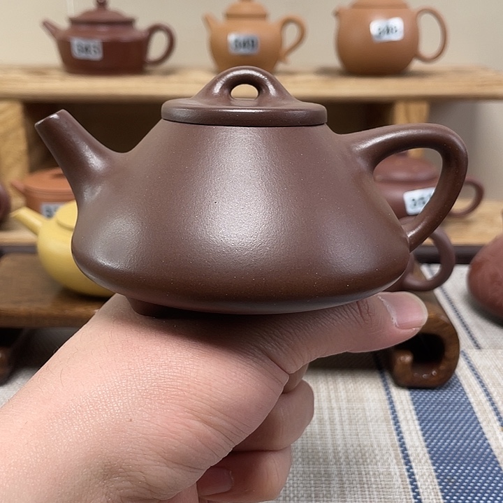 紫砂茶壶夏*@原矿手工紫砂壶