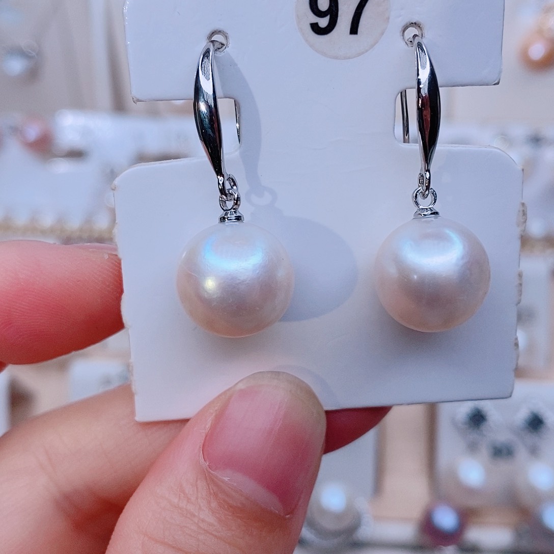 银S925镶嵌颈饰淡水珍珠