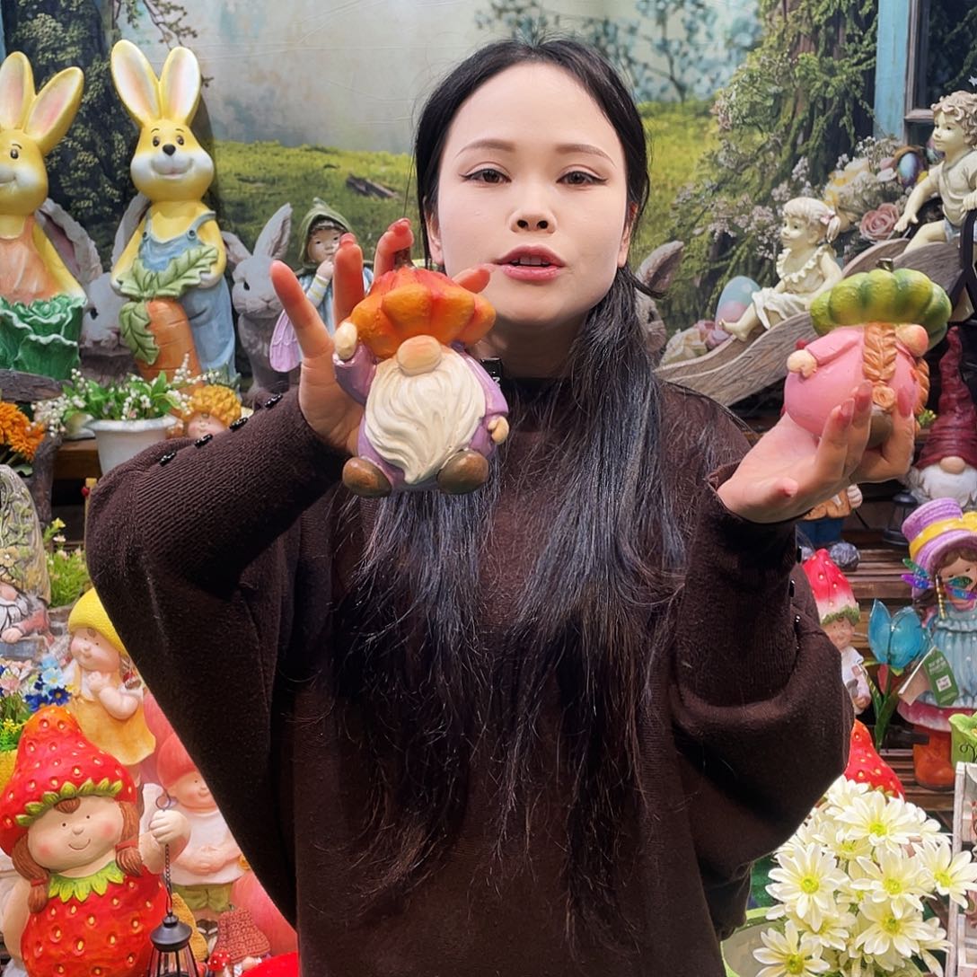 摆件花园摆件红红火火