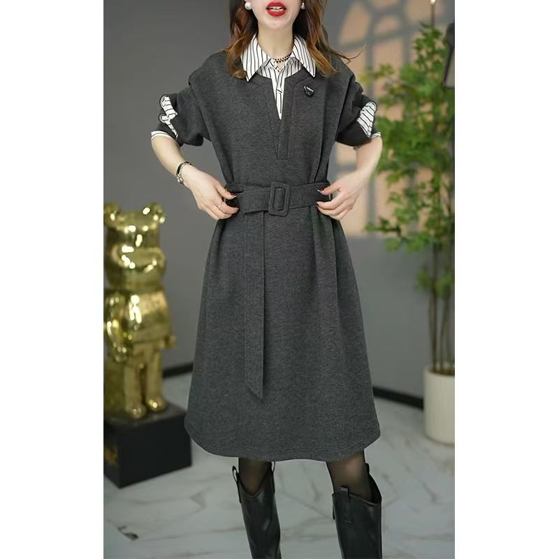 （19-29.9）【直播间专拍】  女装休闲百搭中长款时尚 气质减龄