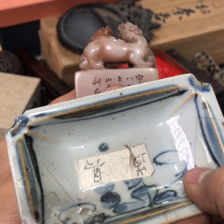 陶瓷孤品单件车里拍