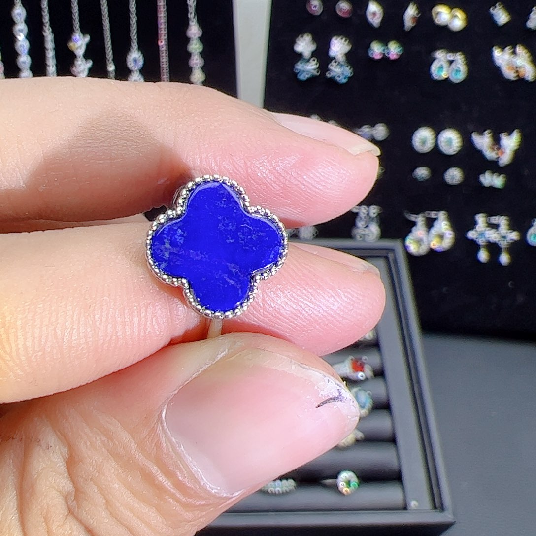 紫晶珠宝半成品银S925镶嵌