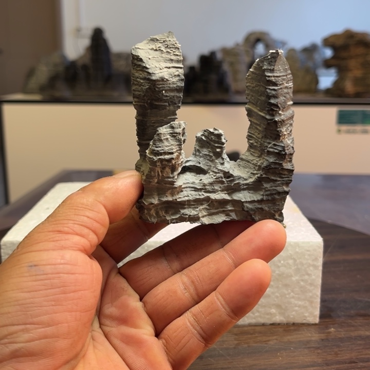 石材灵璧石精品摆件