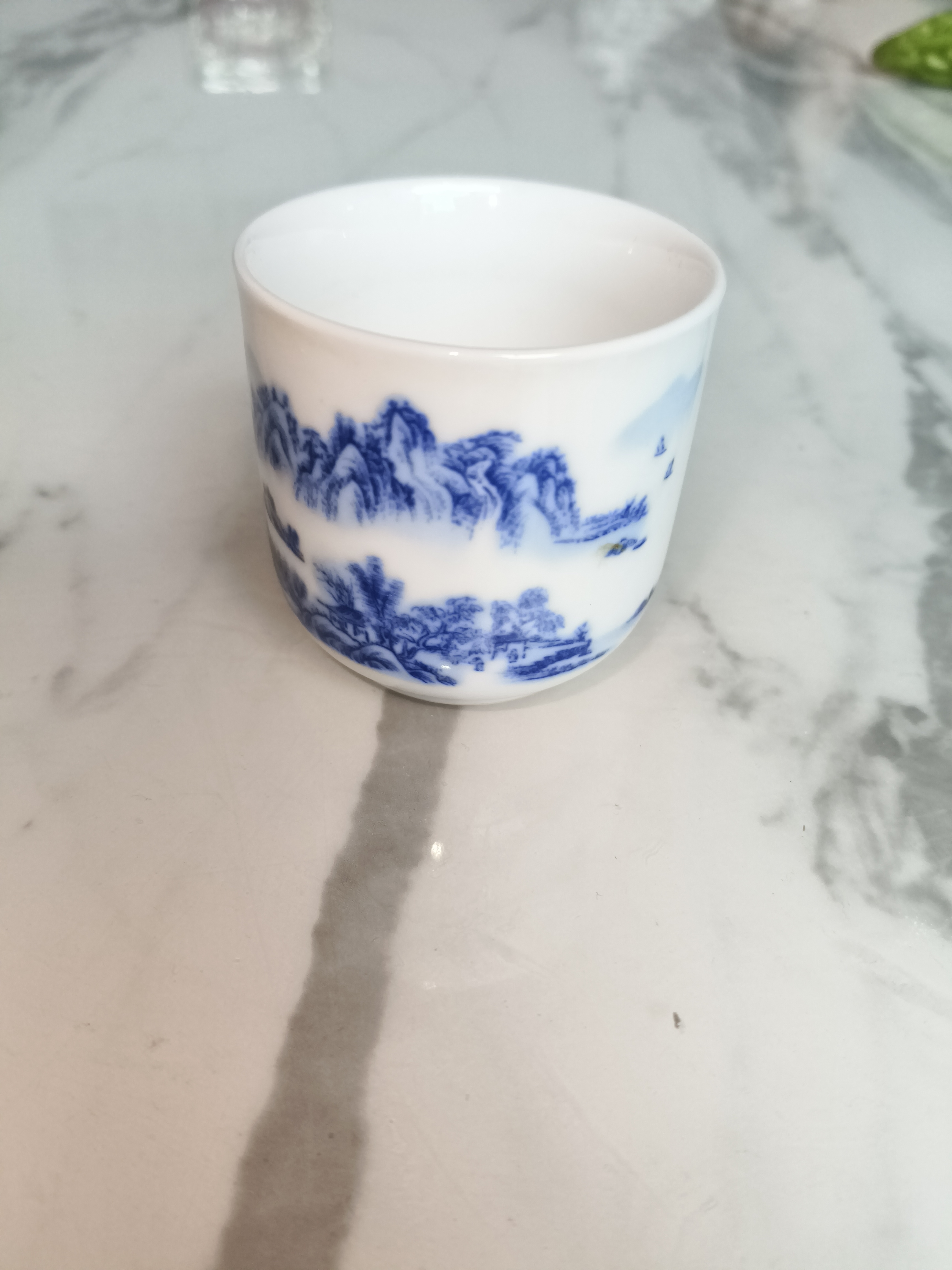 陶瓷茶杯个人专用品茗杯家用白酒杯创意设计