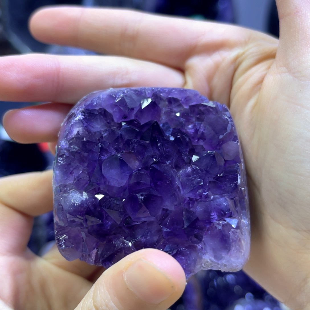 紫晶紫水晶未镶嵌紫水晶