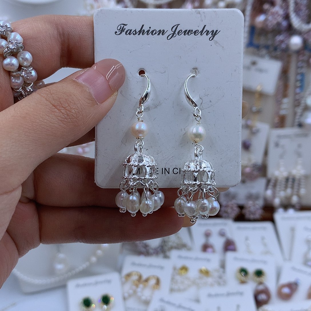 项链18K金镶嵌淡水珍珠