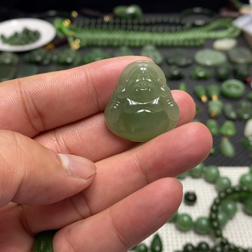 【闪购商品】和田玉（碧玉）颈饰未镶嵌