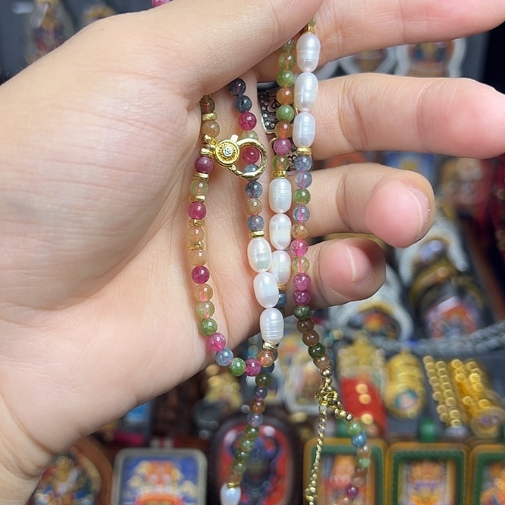 希***。非金属亚克力链子