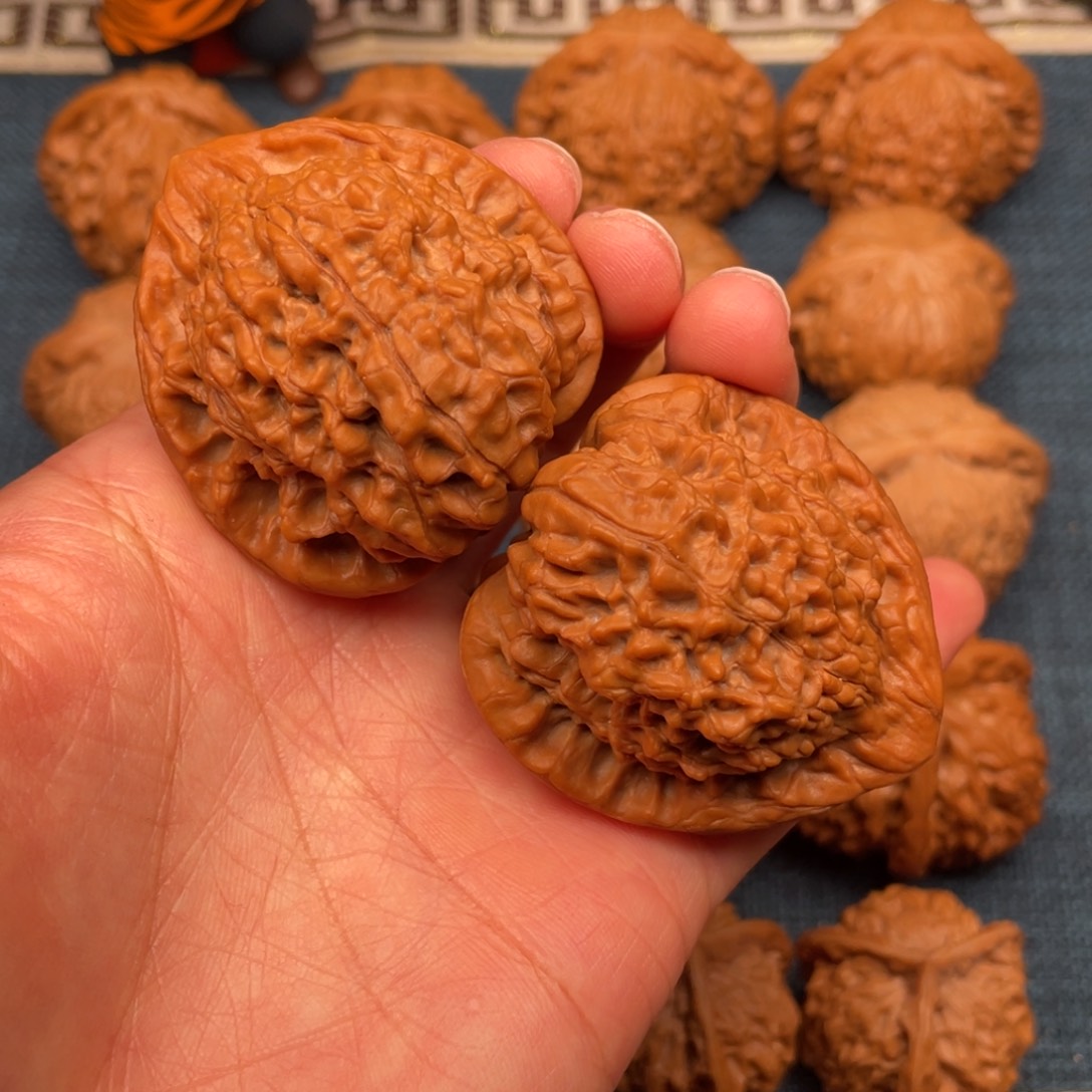 傲***岸文玩核桃把件43官帽