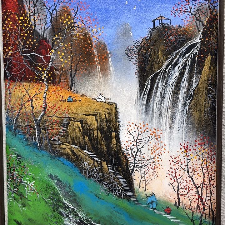 国画书法作品多次参加全国性