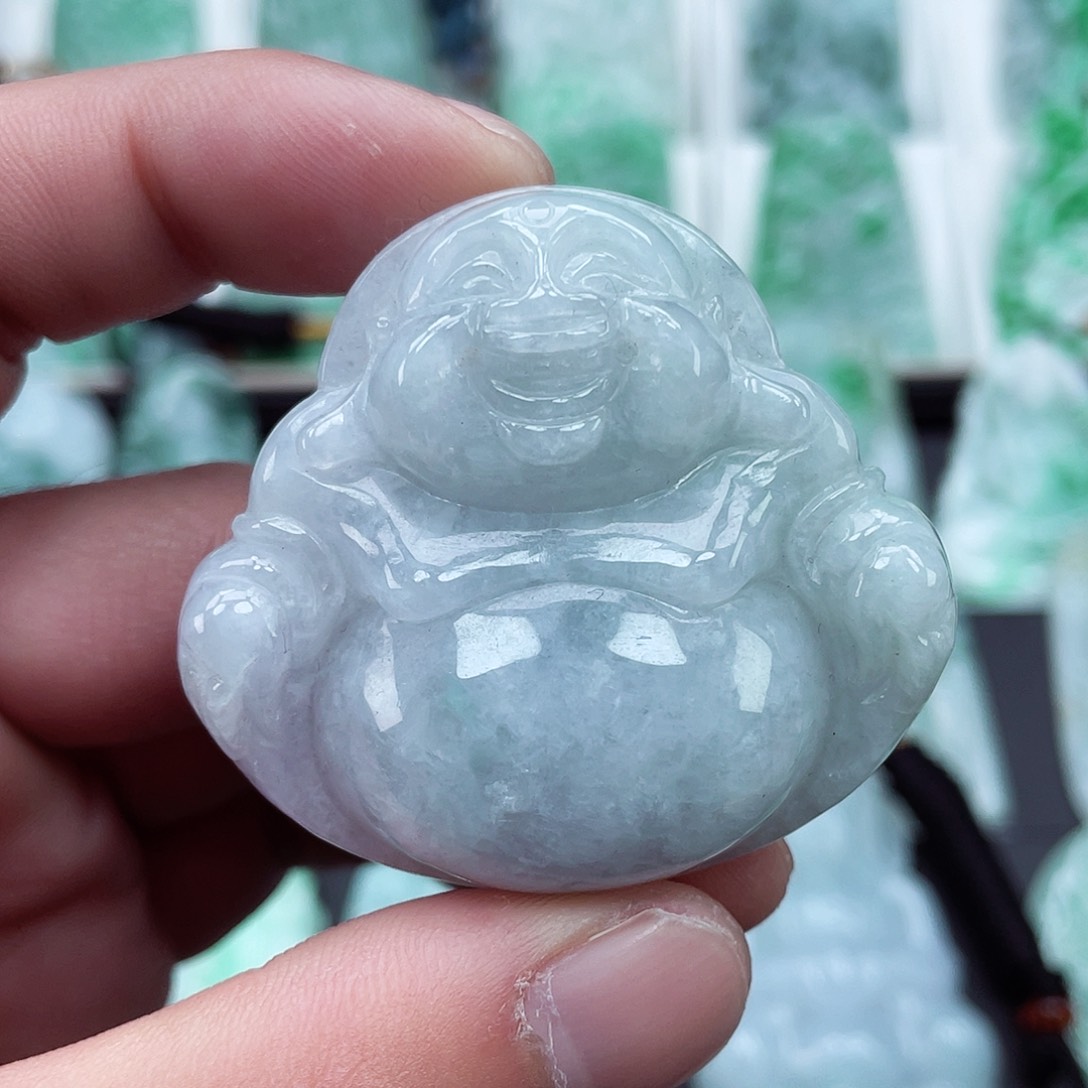 翡翠颈饰未镶嵌翡翠吊坠