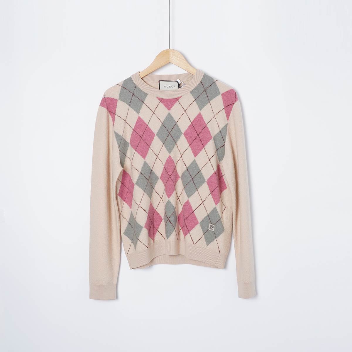 99新 GUCCI/古驰 羊毛/YF0147/上衣/XS码/古驰女装毛衣秋冬上衣