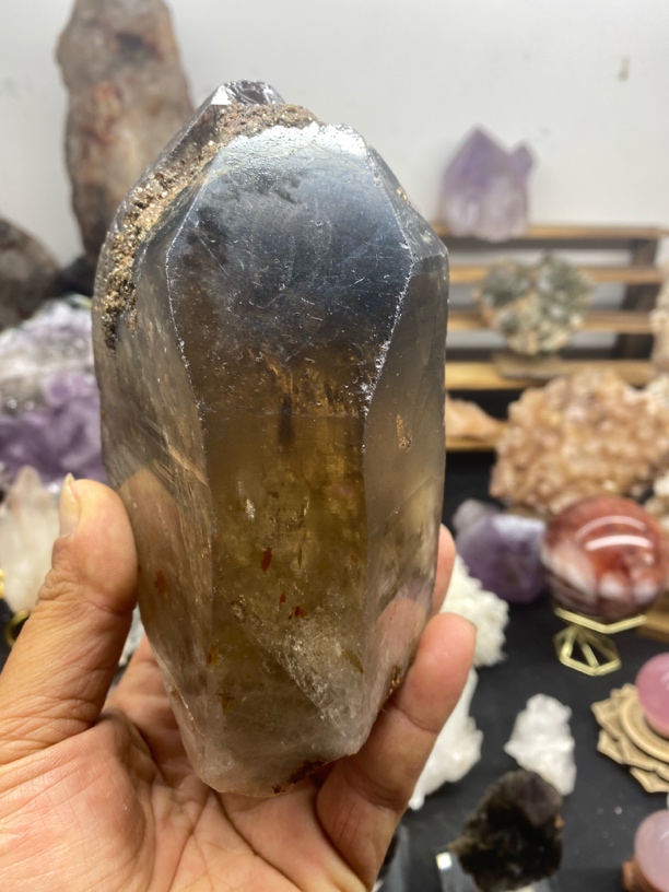 水晶原石摆件客厅玄关