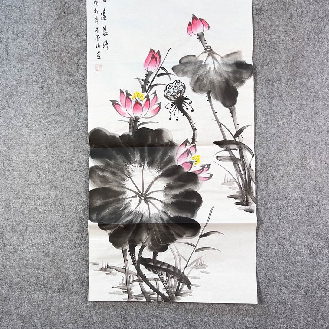 国画25 牡丹花盛开的季节
