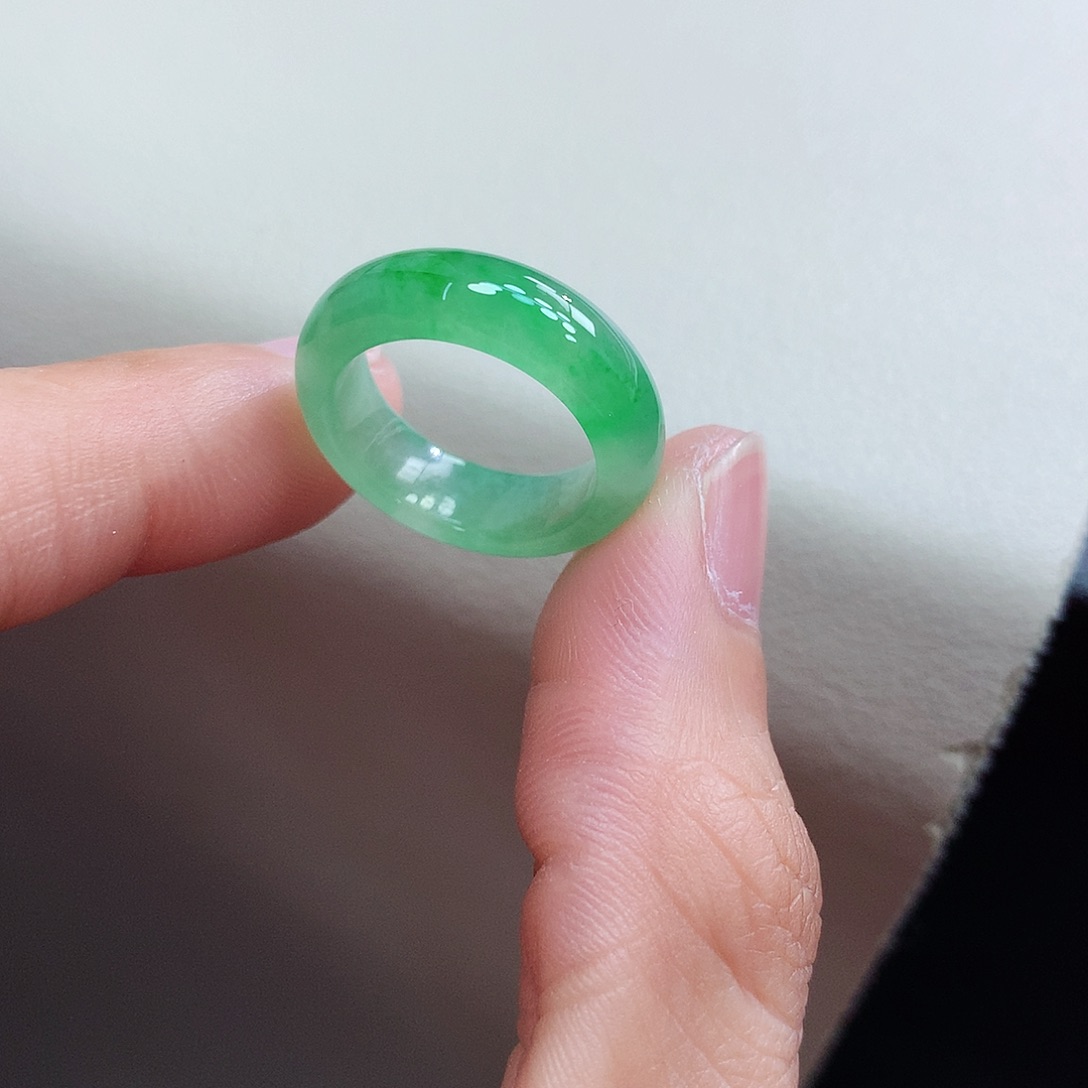 未镶嵌戒指翡翠9号