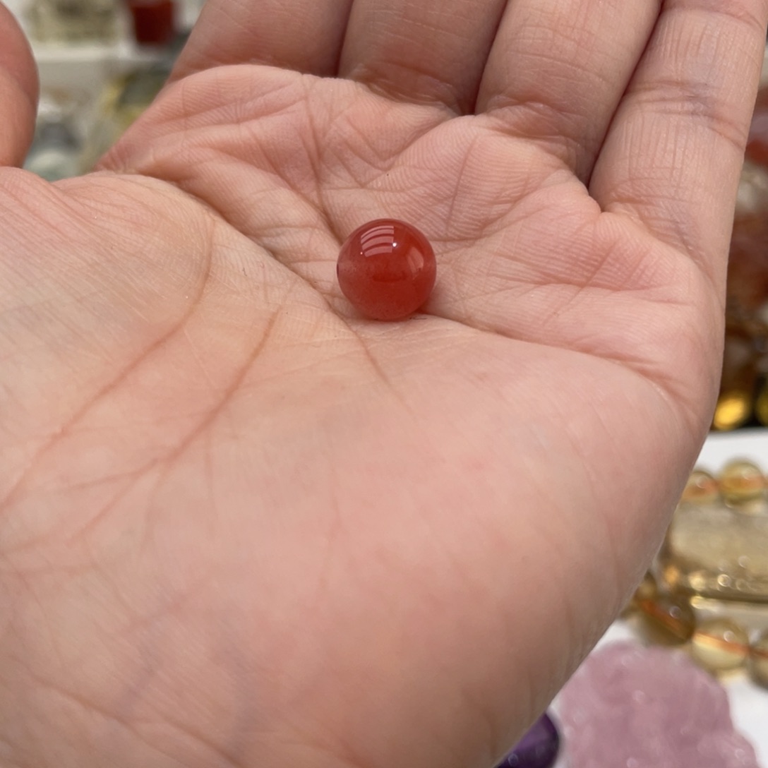 水晶颈饰未镶嵌最**你定制金草莓九尾