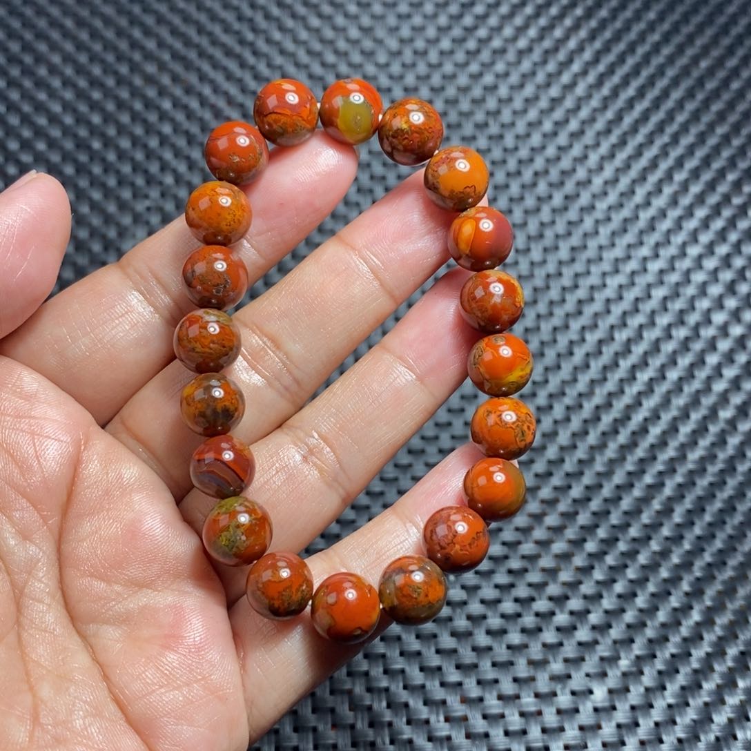 玛瑙/玉髓战国红未镶嵌