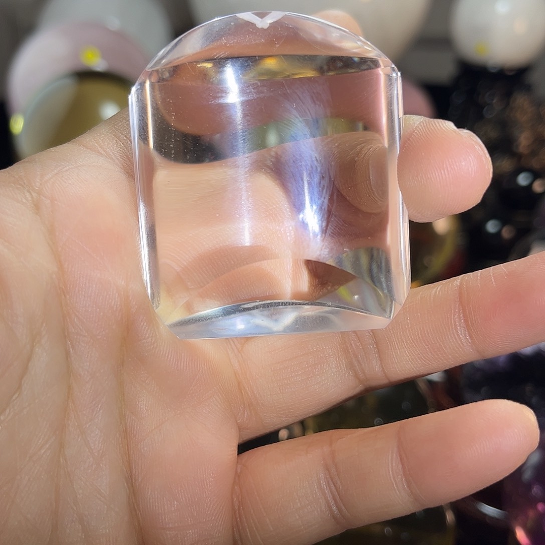 水晶平安无事牌未镶嵌水晶