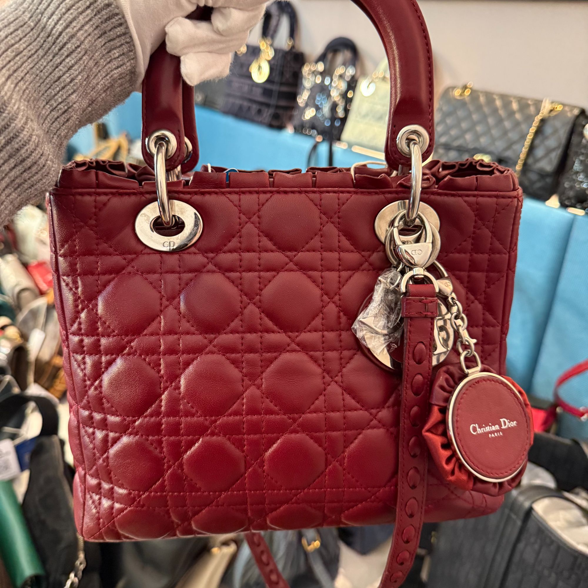 95新 DIOR/迪奥 戴妃五格托特手提包/美美在包展