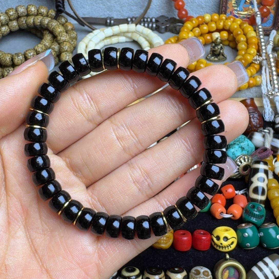 泥塑泥塑藏式手串