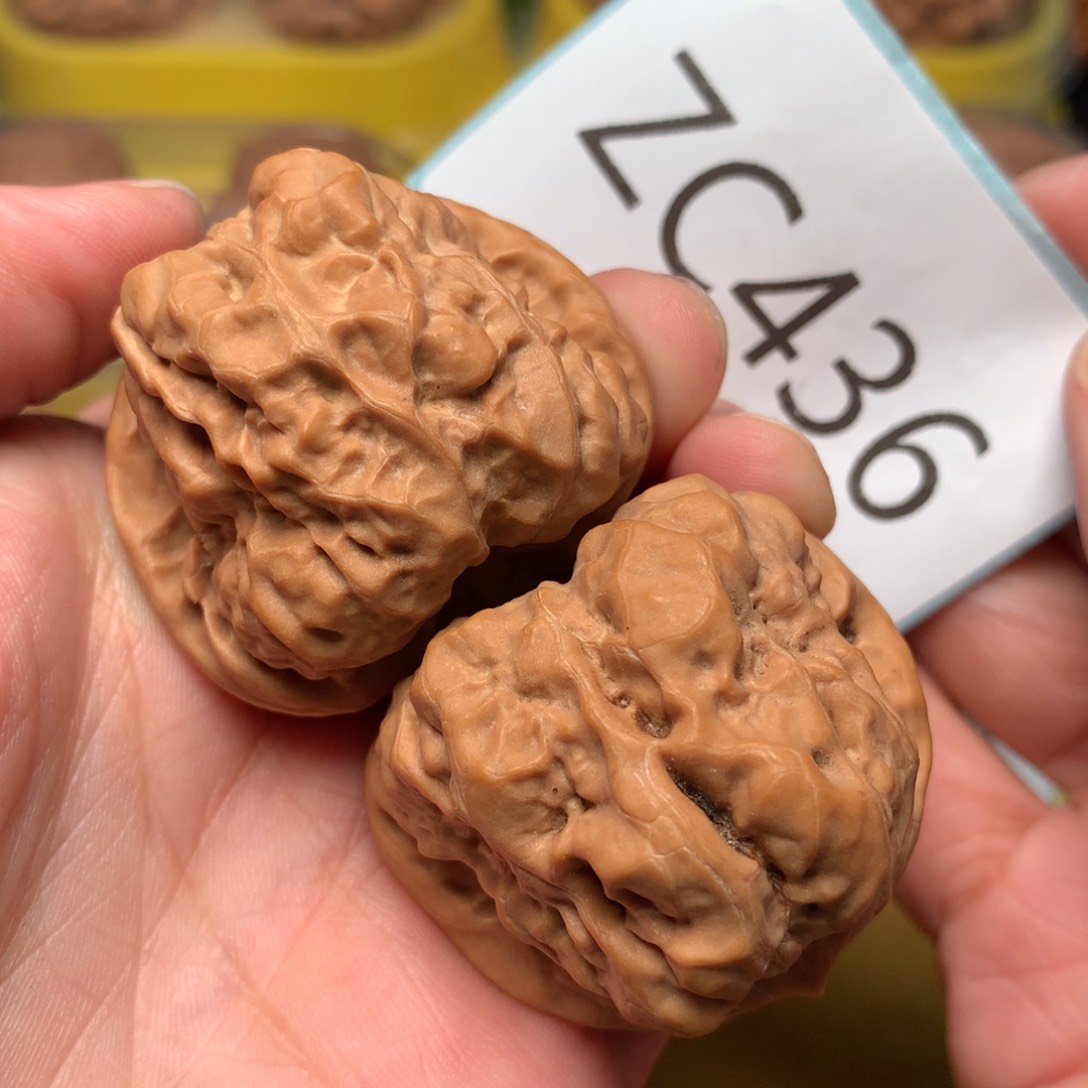 文玩核桃把件毕业肌肉开背蛙40