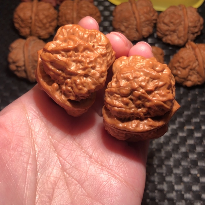 八***风文玩核桃把件蛤蟆