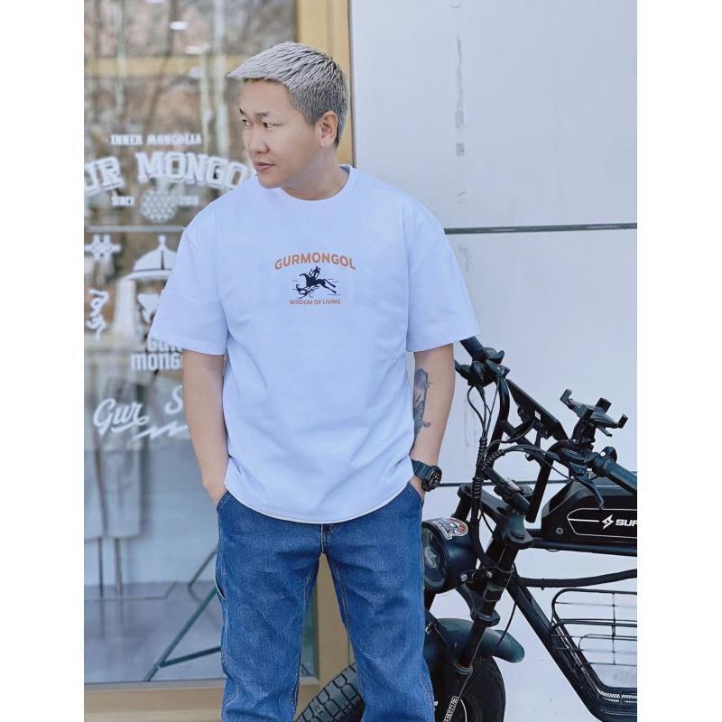 GUR MONGOL 707款速干短袖夏季休闲百搭圆领宽松半袖T恤
