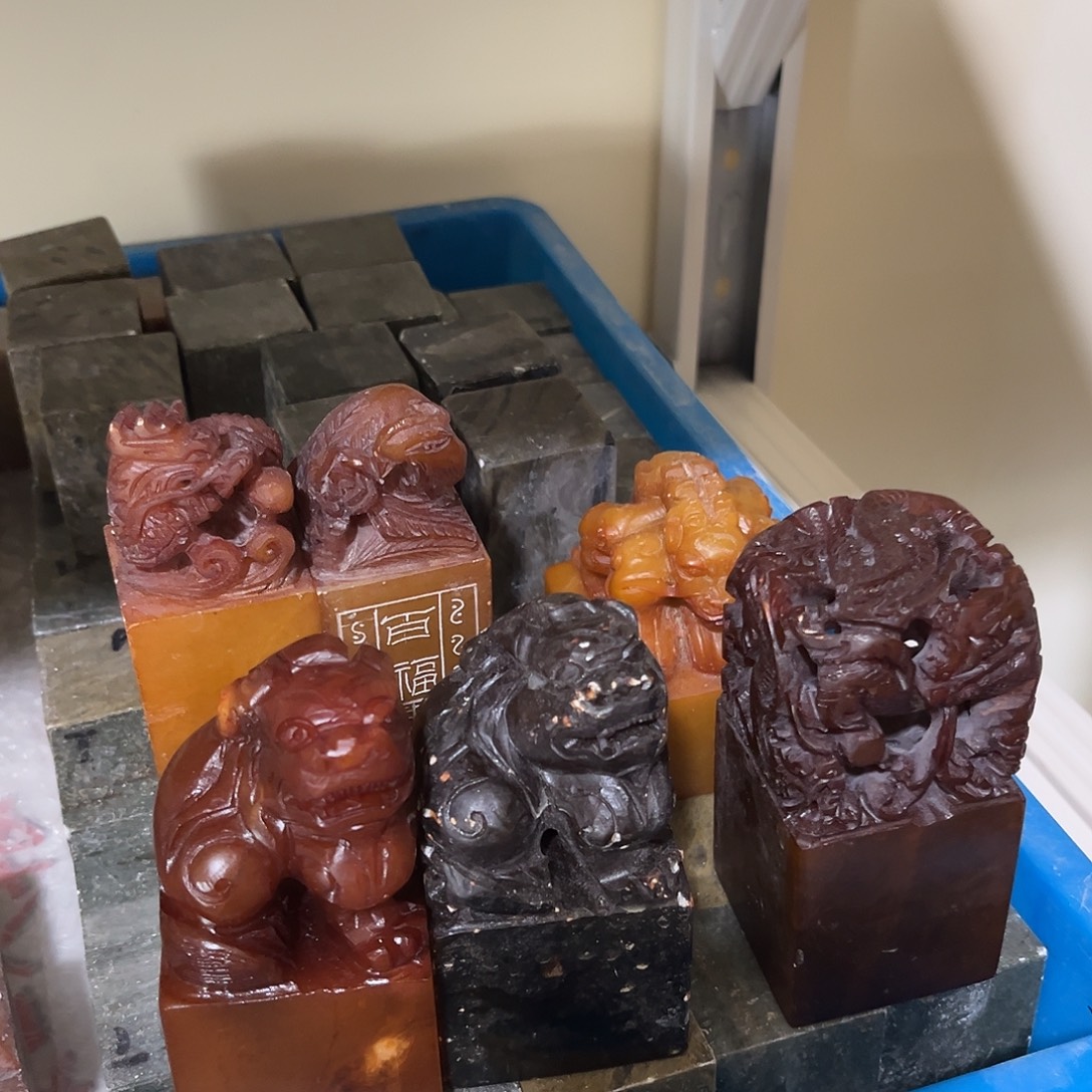 还***啊寿山石捡漏瑕疵品