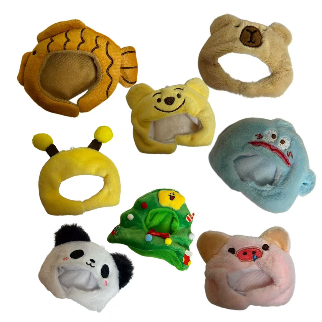 福袋自嘲熊毛绒头套