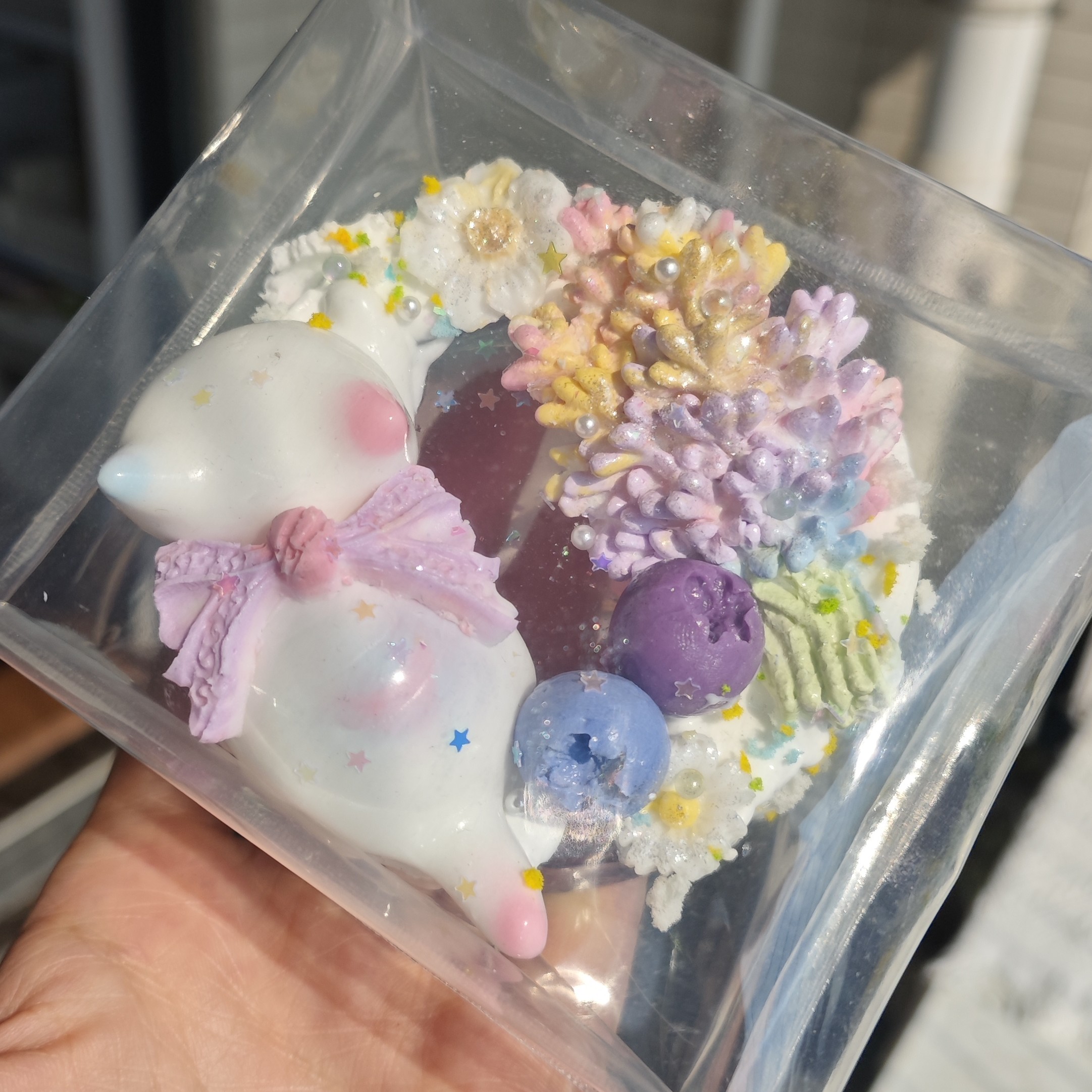 【岁岁手作】许愿池捏捏diy