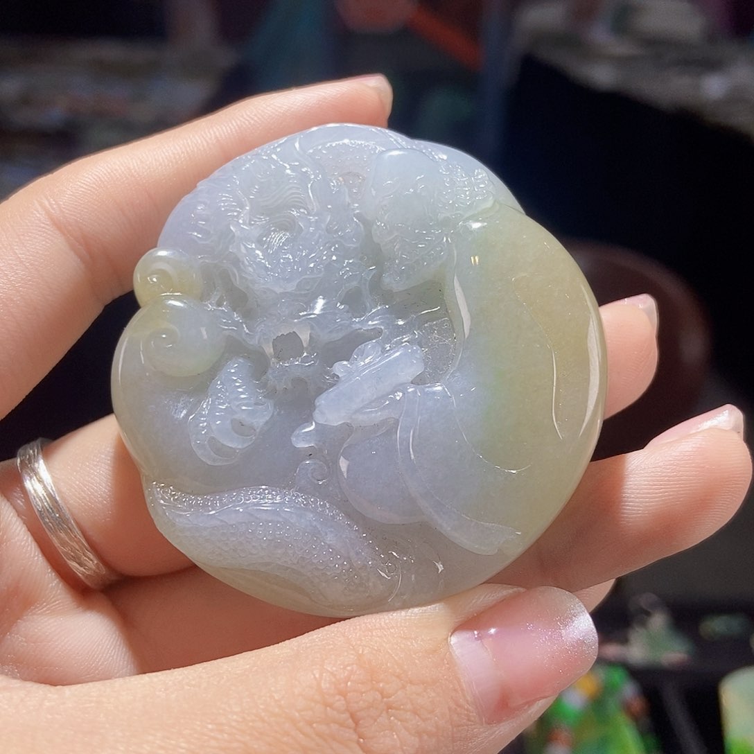 颈饰未镶嵌翡翠德*翡翠