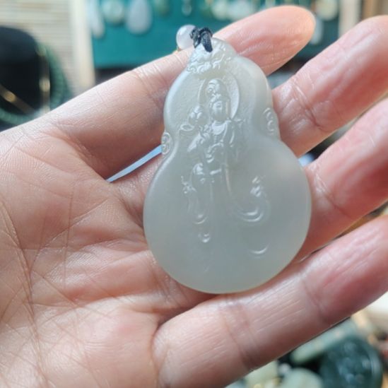 和田玉（青玉）未镶嵌颈饰