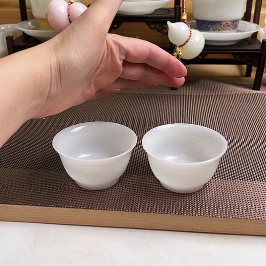 瓷片璞玉瓷客杯65cc2个