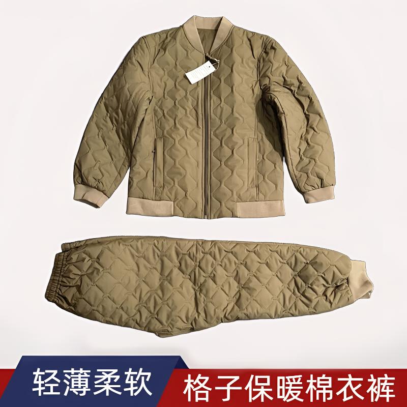 新款P棉轻薄保暖棉服户外出行必备防寒套装