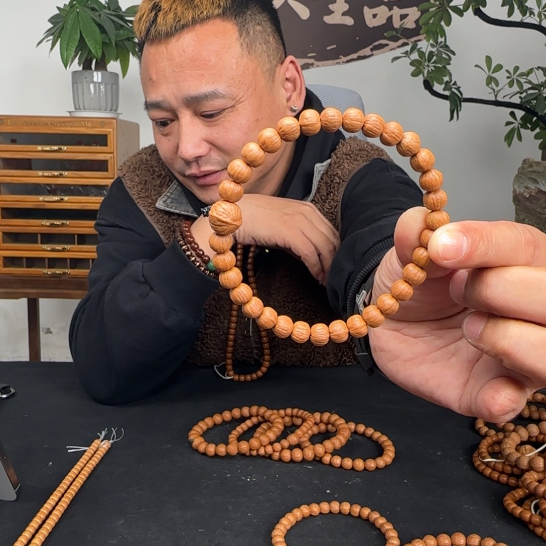 猴头核桃手串双歧8+浮力