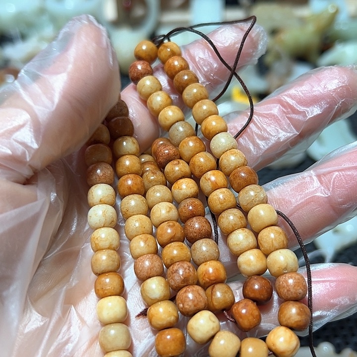 和田玉颈饰未镶嵌桔*