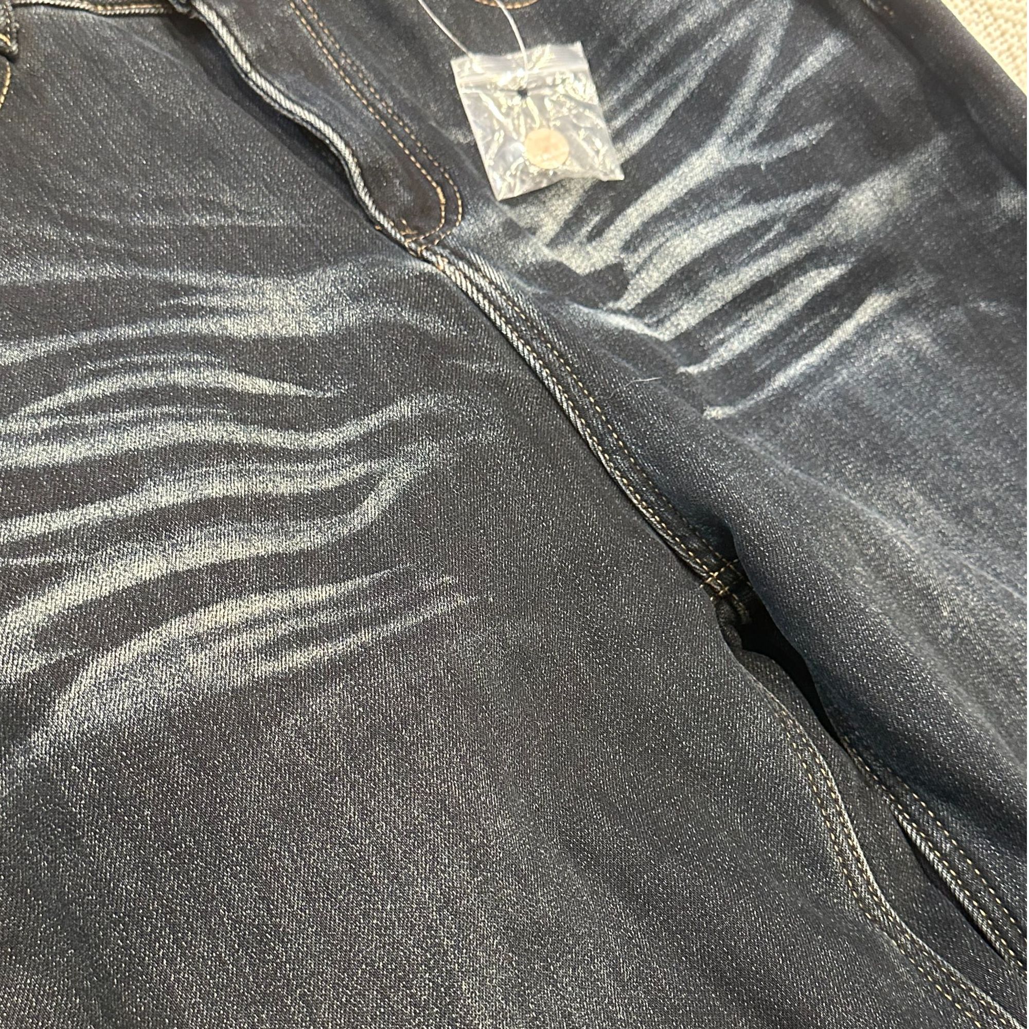 Momo加绒牛仔喇叭裤气质高级显腿细经典百搭休闲86100