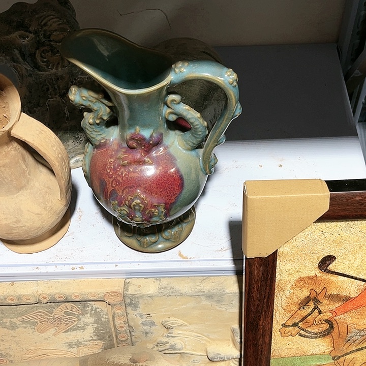 瓦当摆件摆件茶桌茶台陶瓷d****j