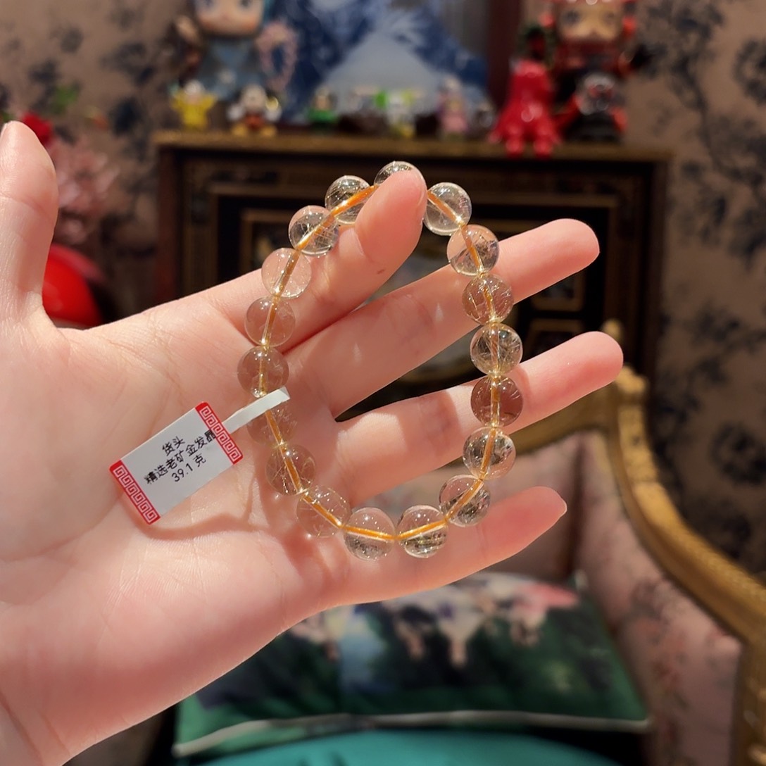 水晶手串未镶嵌手串